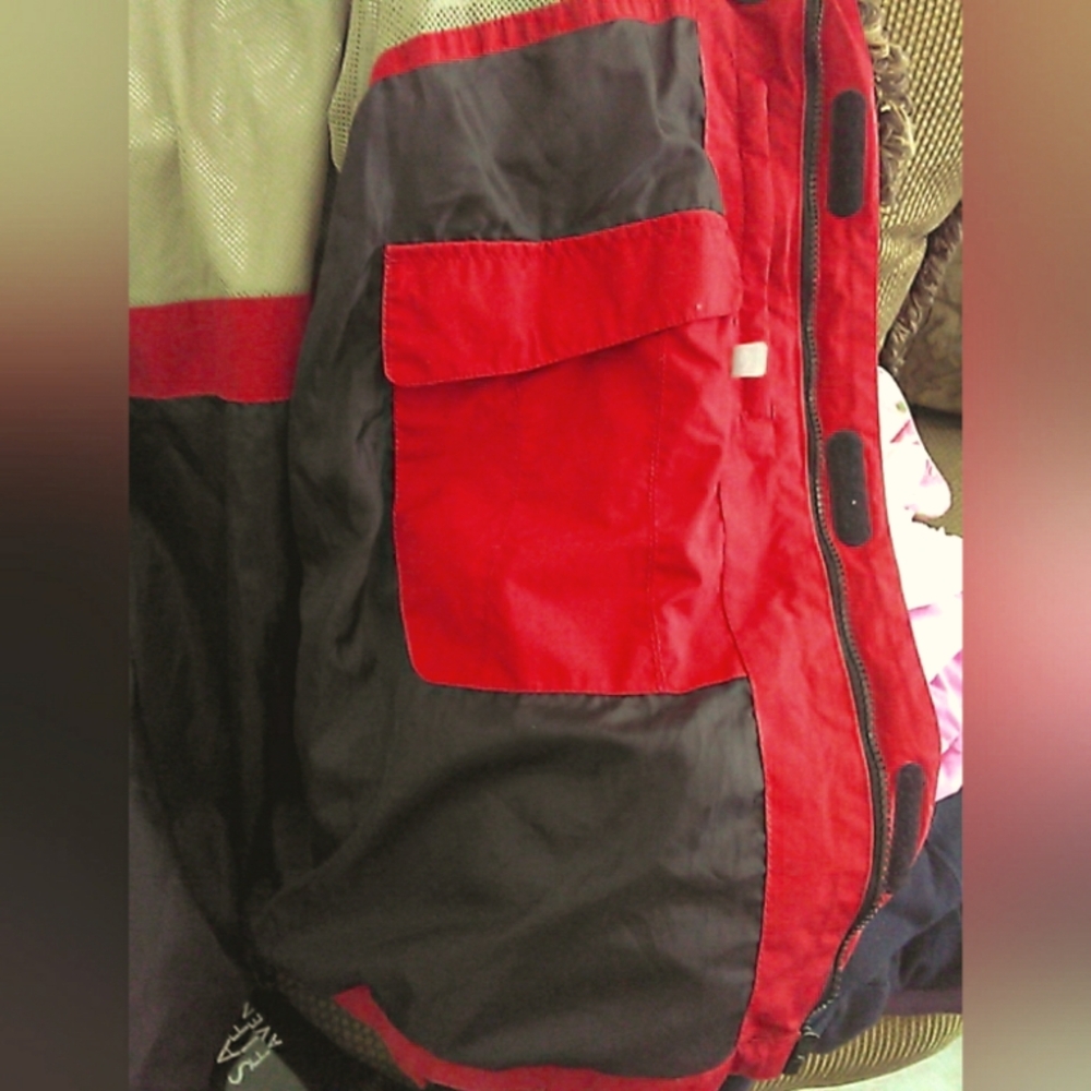 German Killtec Level 2 Red Hoodjacket Weather-Res… - image 5